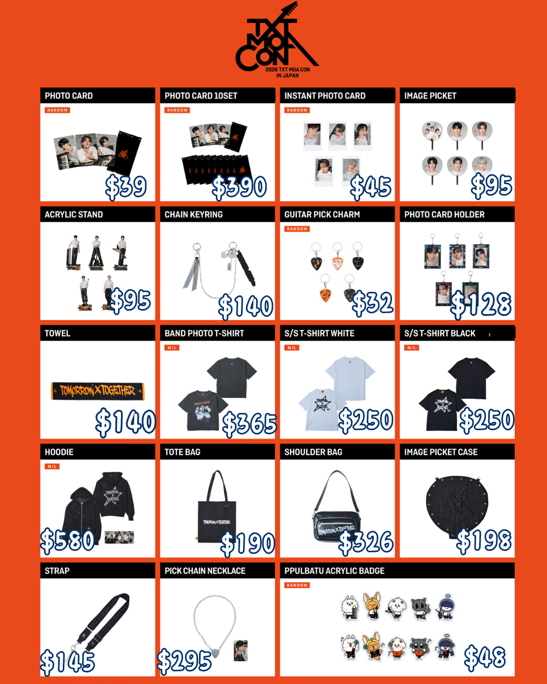 預訂｜TXT -  2026 TXT MOA CON IN JAPAN