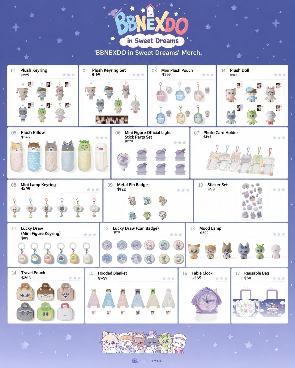 預訂｜BOYNEXTDOOR X BBNEXDO POP-UP 'BBNEXDO in Sweet Dreams'
