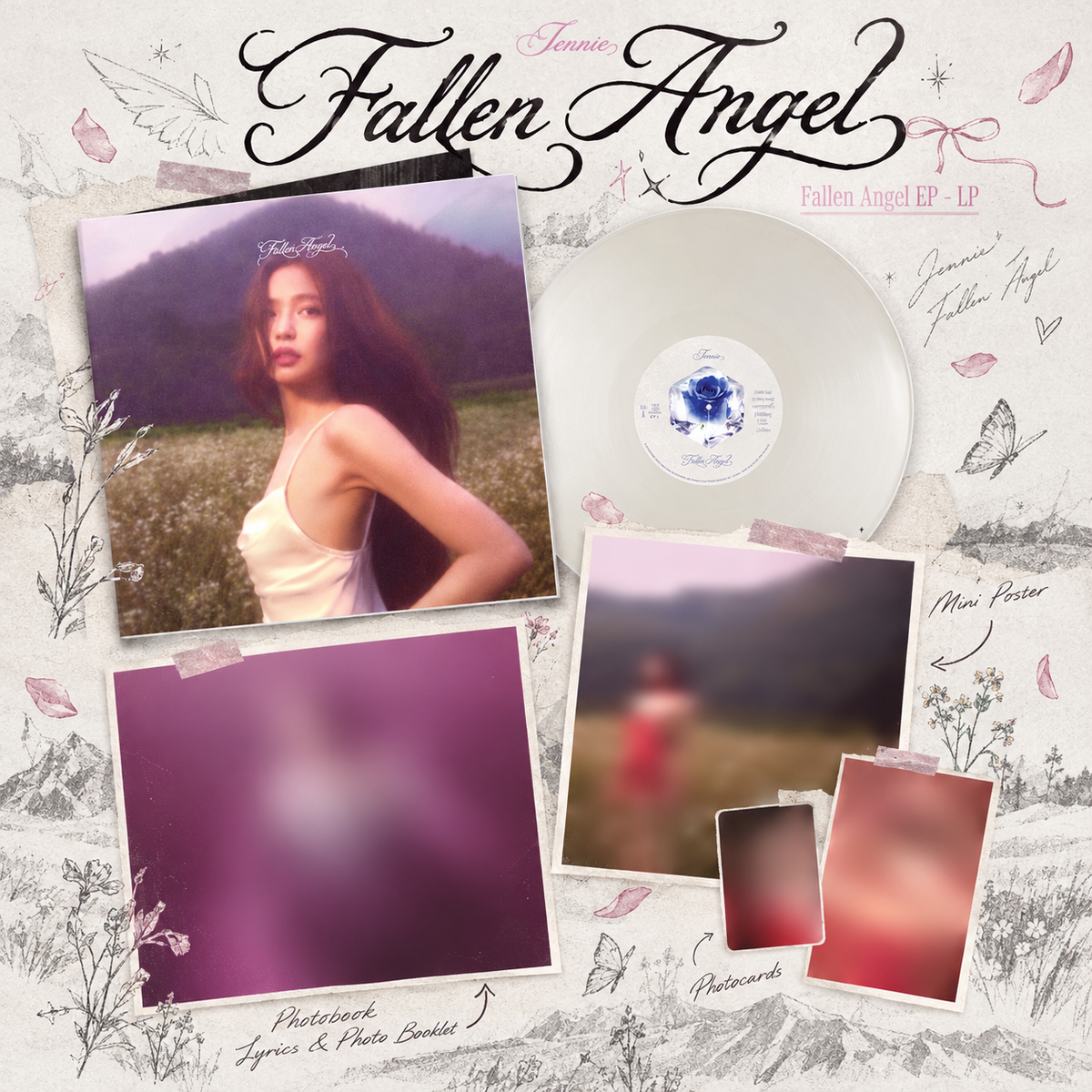 預訂｜Jennie - Fallen angel LP