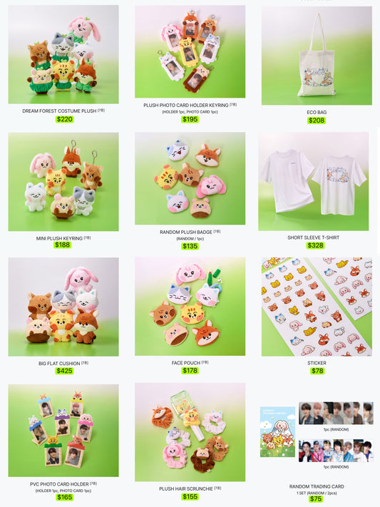 現貨｜NCT Dream - [Dreamiez's Dream Forest] POP-UP STORE Official Merch MD