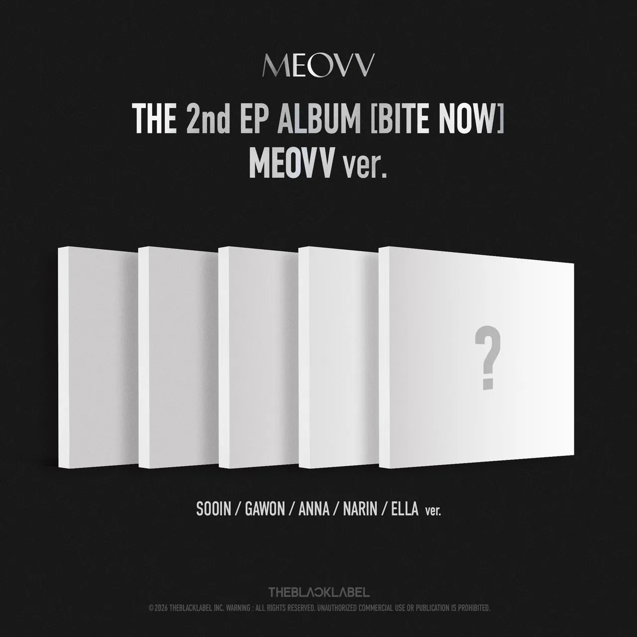 預訂｜MEOVV THE 2nd EP ALBUM [BITE NOW]