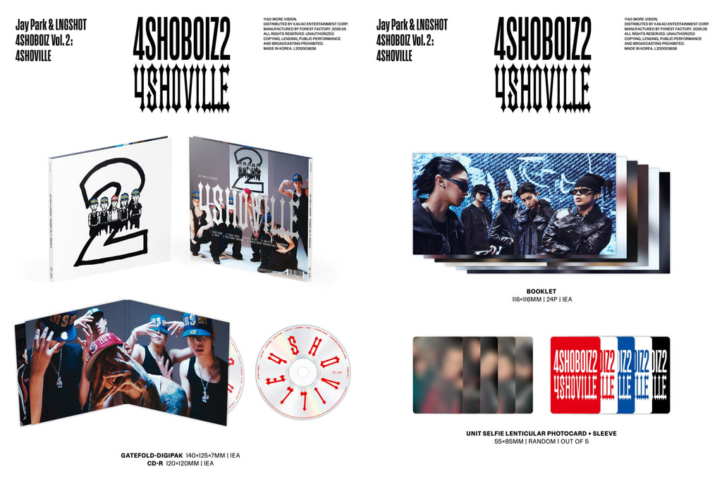 預訂｜LNGSHOT - Mixtape [4SHOBOIZ Vol. 2: 4SHOVILLE]