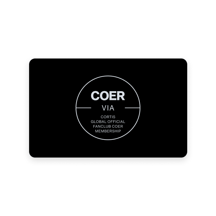 COER MEMBERSHIP / KIT 會員禮 (二補運費)
