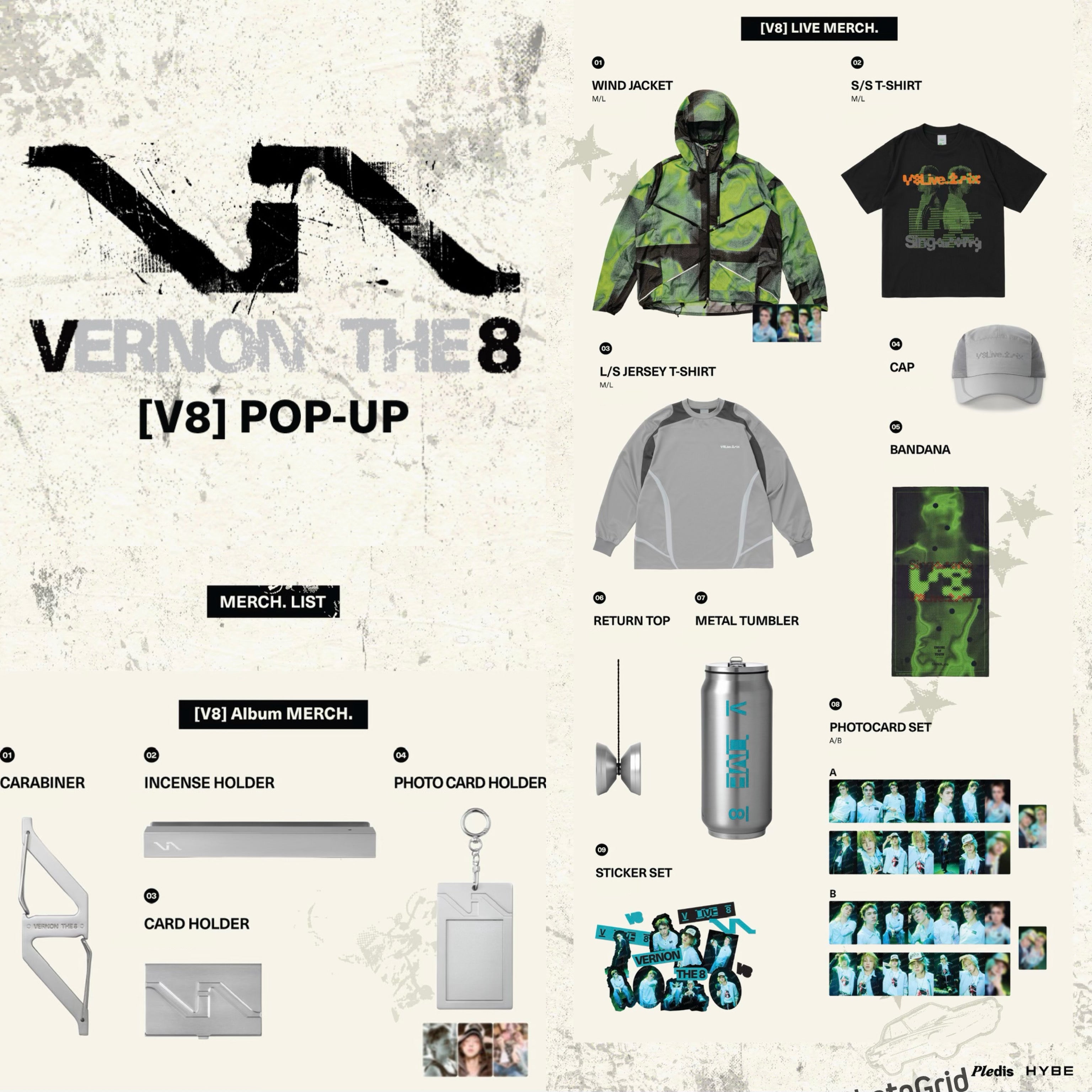 預訂｜Seventeen - [V8] POP-UP & MERCH