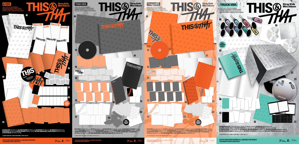 預訂｜Stray Kids - "THIS & THAT" Album