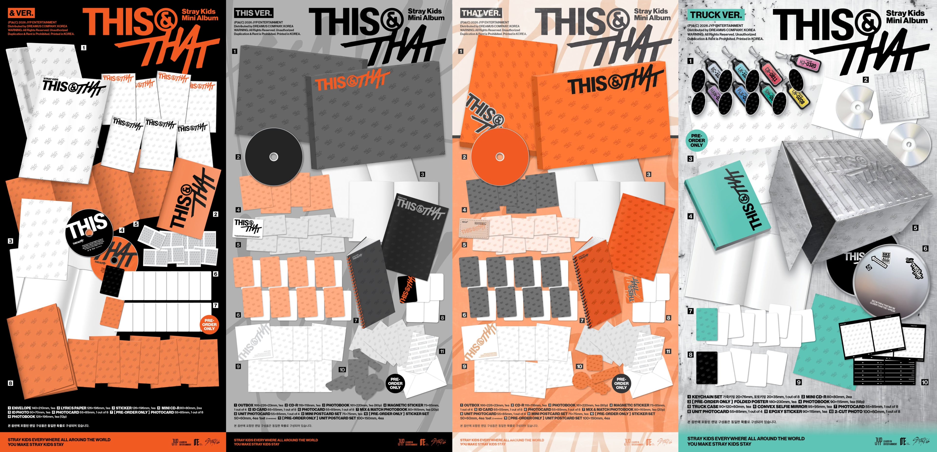 預訂｜Stray Kids - "THIS & THAT" Album