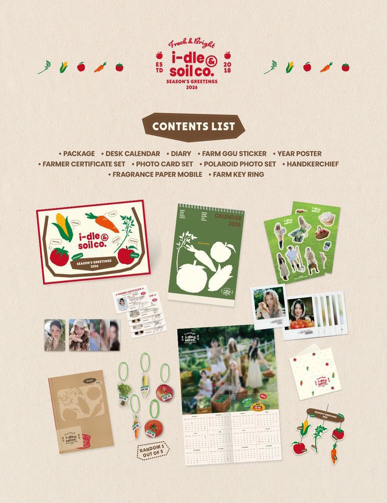 “預訂｜ALL 2026 SEASON’S GREETINGS
