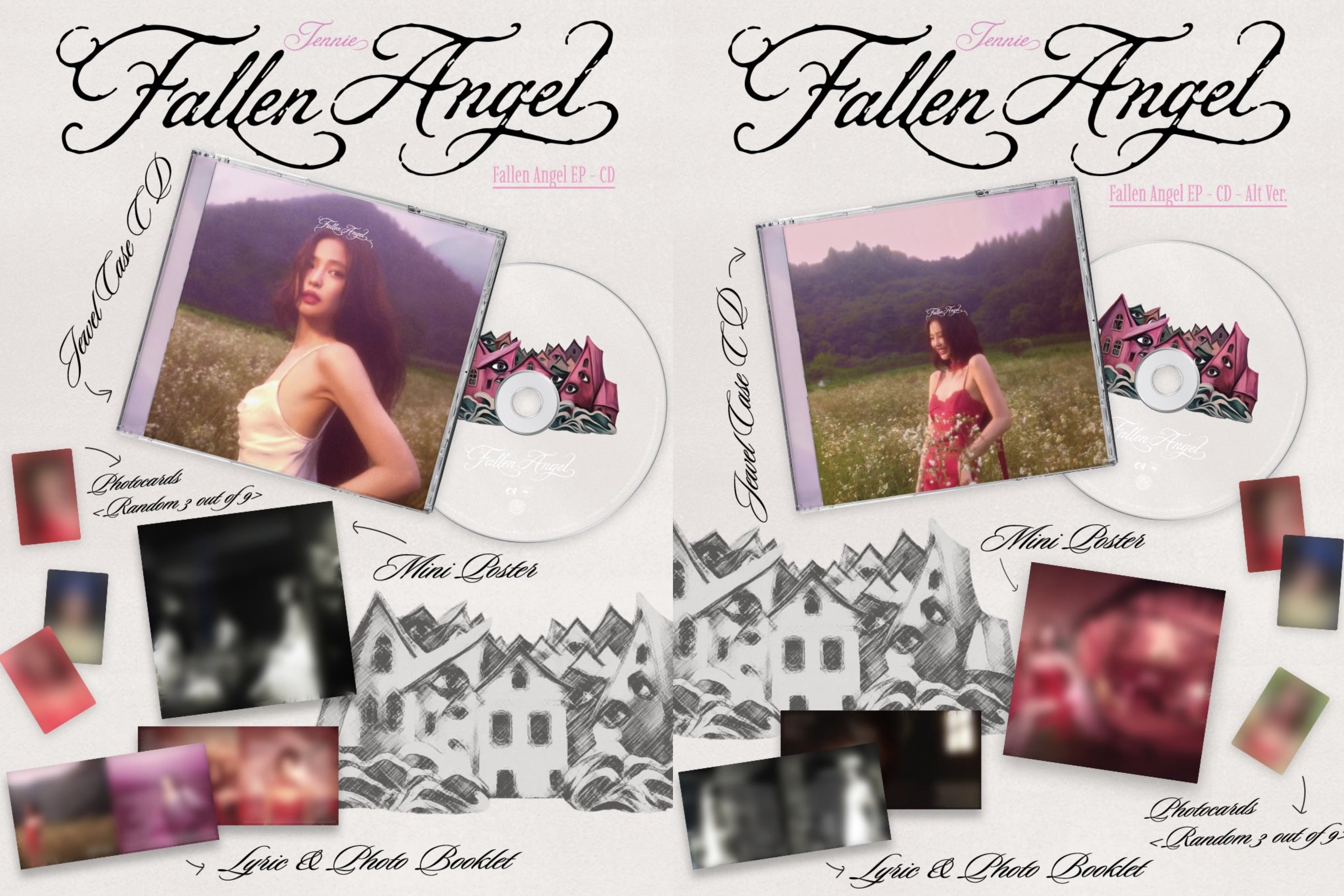 預訂｜Jennie - Fallen angel