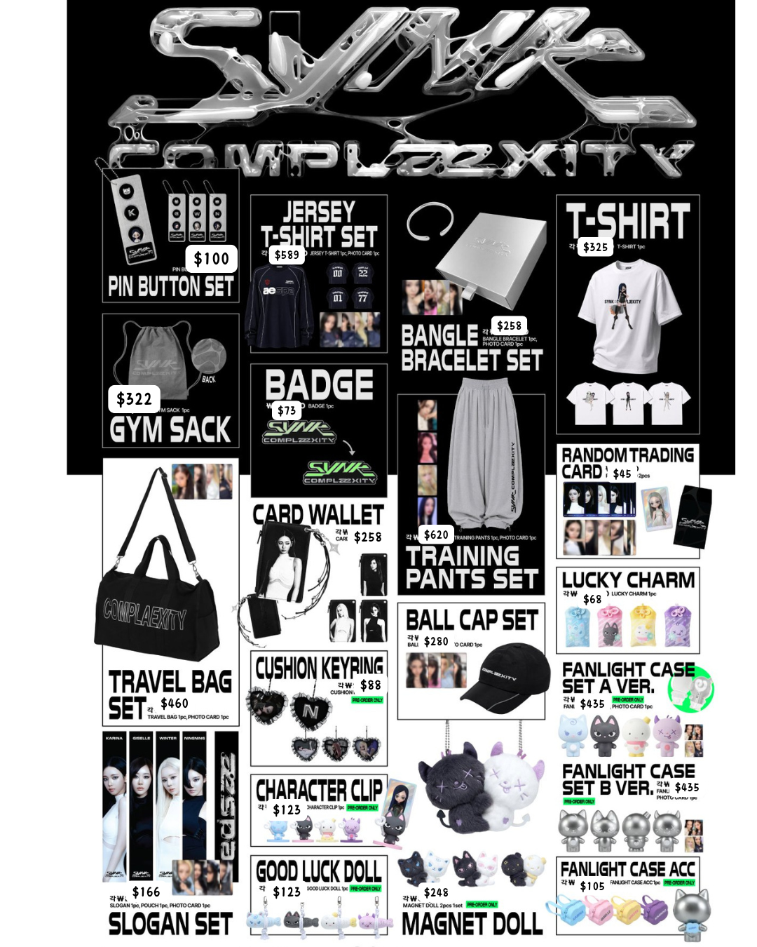 預訂｜aespa  - LIVE TOUR -SYNK : COMPLaeXITY- Official Merch(11月發貨)