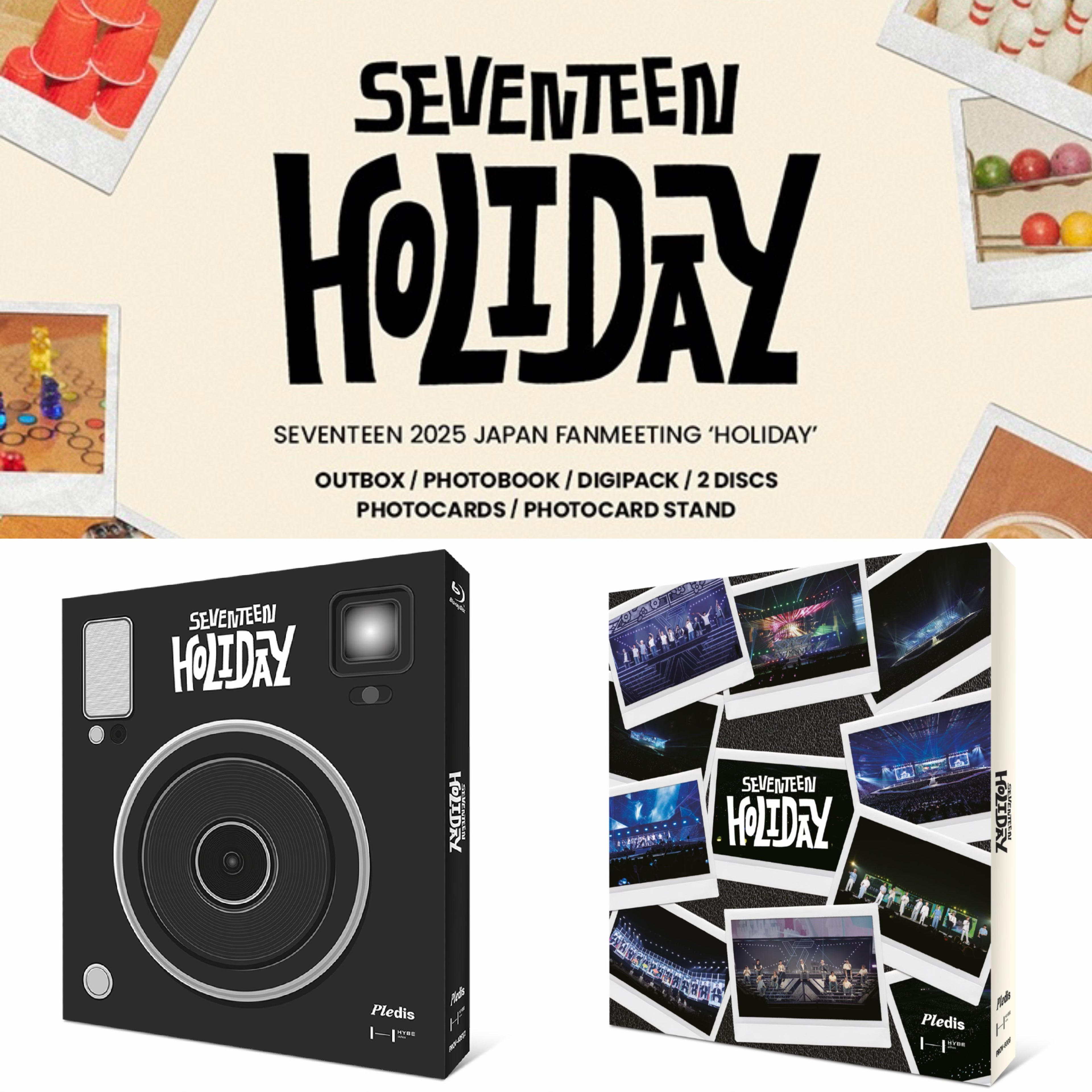 現貨｜SEVENTEEN JAPAN FANMEETING [HOLIDAY]