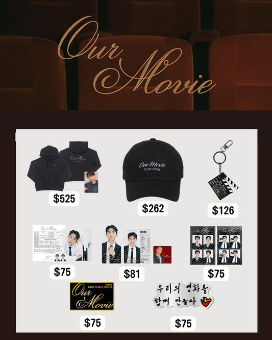 預訂｜2025 BEST CHOI's MINHO <Our Movie> Merch