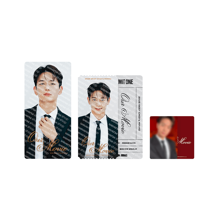 預訂｜2025 BEST CHOI's MINHO <Our Movie> Merch