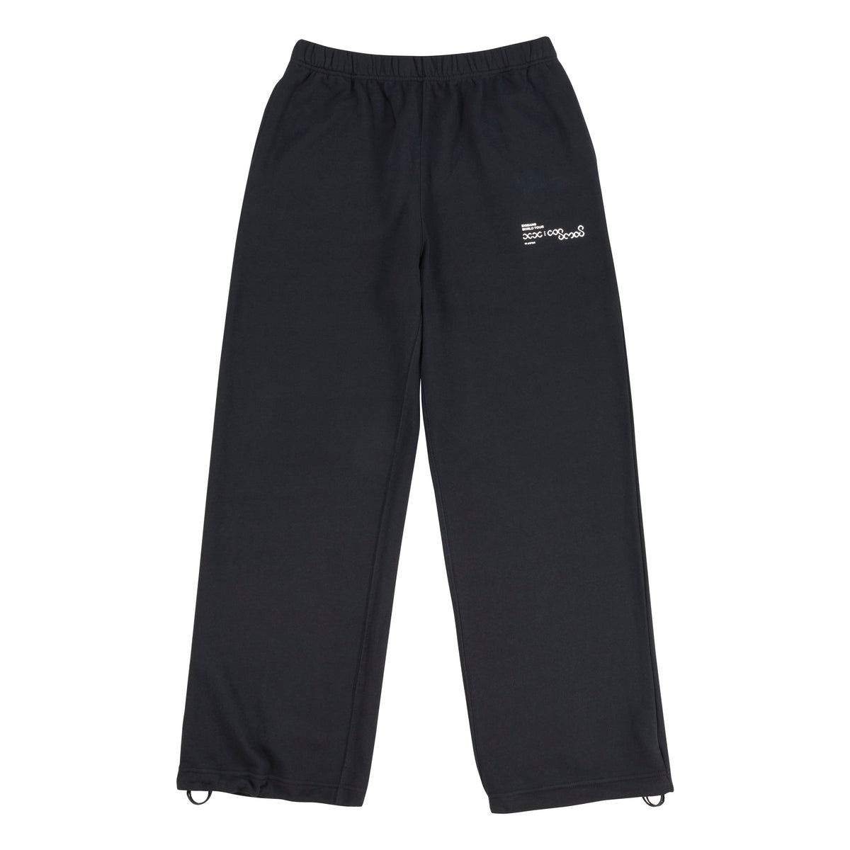 BIGBANG official merchandise: TOUR Sweatpants - Black - XL