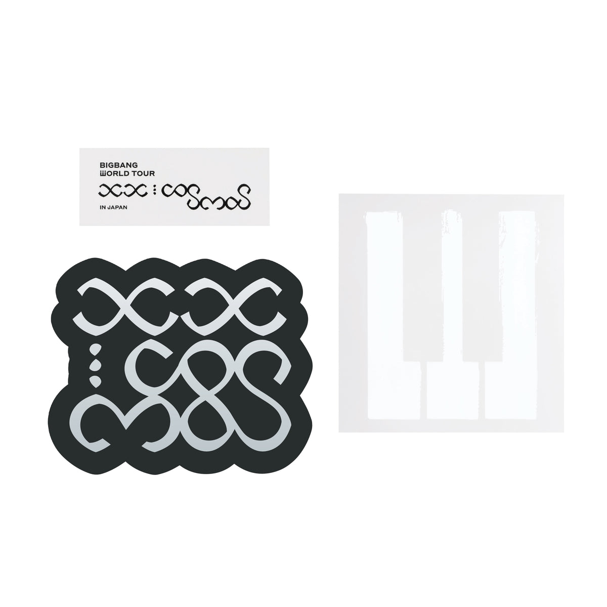 BIGBANG official merchandise: Big Sticker Set - Standard - One Size